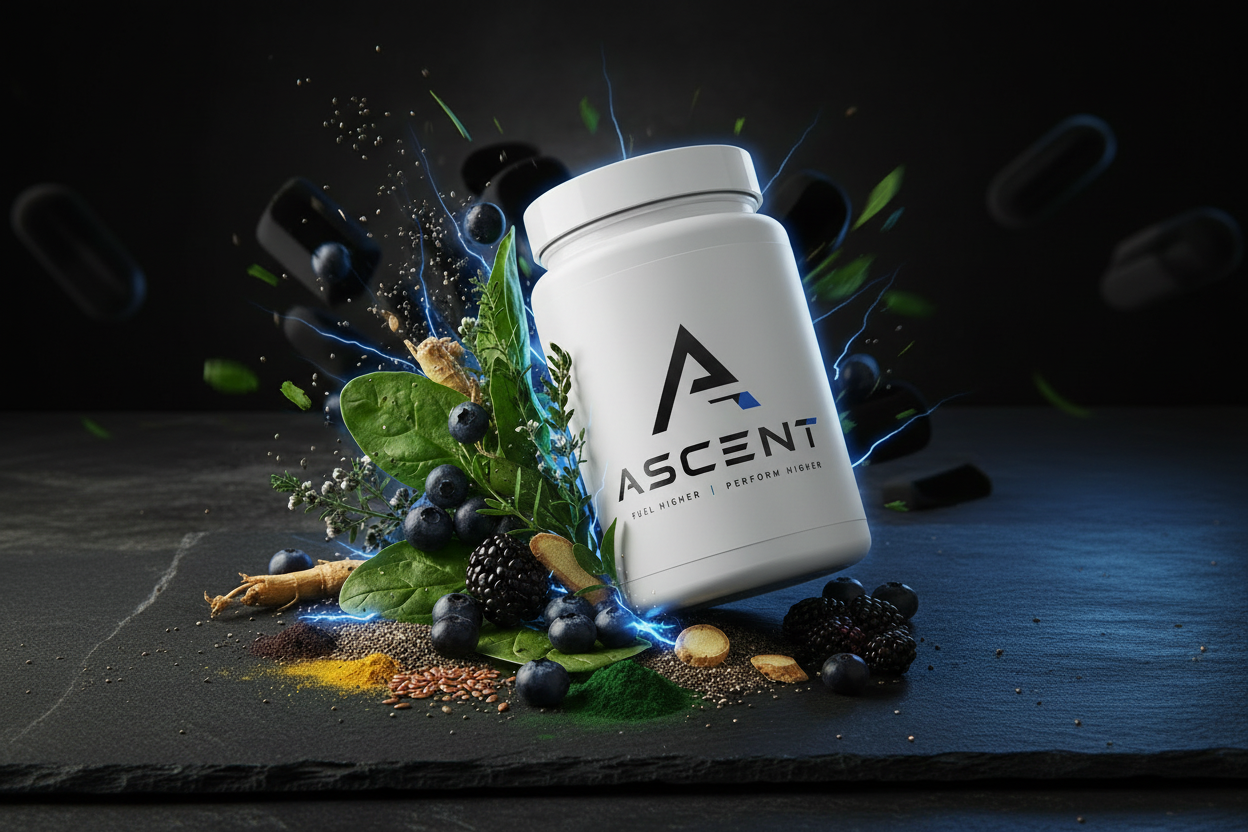 ASCENT White Bottle Hero Image